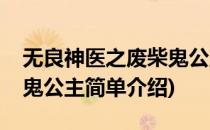 无良神医之废柴鬼公主(对于无良神医之废柴鬼公主简单介绍)
