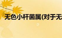 无色小杆菌属(对于无色小杆菌属简单介绍)