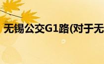 无锡公交G1路(对于无锡公交G1路简单介绍)