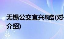 无锡公交宜兴8路(对于无锡公交宜兴8路简单介绍)