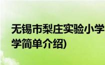 无锡市梨庄实验小学(对于无锡市梨庄实验小学简单介绍)