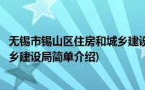 无锡市锡山区住房和城乡建设局(对于无锡市锡山区住房和城乡建设局简单介绍)