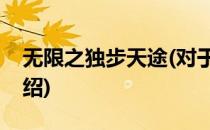 无限之独步天途(对于无限之独步天途简单介绍)