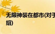 无限神装在都市(对于无限神装在都市简单介绍)