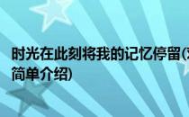 时光在此刻将我的记忆停留(对于时光在此刻将我的记忆停留简单介绍)