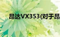 昂达VX353(对于昂达VX353简单介绍)