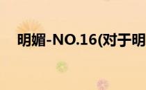 明媚-NO.16(对于明媚-NO.16简单介绍)