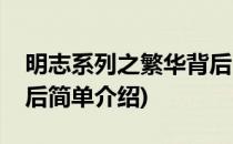 明志系列之繁华背后(对于明志系列之繁华背后简单介绍)