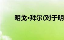 明戈·拜尔(对于明戈·拜尔简单介绍)