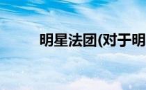 明星法团(对于明星法团简单介绍)