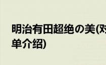 明治有田超绝の美(对于明治有田超绝の美简单介绍)