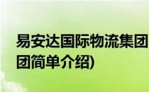 易安达国际物流集团(对于易安达国际物流集团简单介绍)