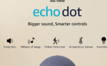 亚马逊Echo Dot扬声器推出