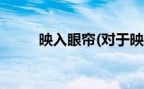映入眼帘(对于映入眼帘简单介绍)