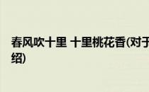 春风吹十里 十里桃花香(对于春风吹十里 十里桃花香简单介绍)