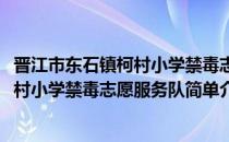 晋江市东石镇柯村小学禁毒志愿服务队(对于晋江市东石镇柯村小学禁毒志愿服务队简单介绍)
