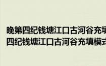 晚第四纪钱塘江口古河谷充填模式和海陆相互作用(对于晚第四纪钱塘江口古河谷充填模式和海陆相互作用简单介绍)