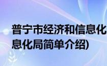 普宁市经济和信息化局(对于普宁市经济和信息化局简单介绍)
