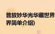 普放妙华光华藏世界(对于普放妙华光华藏世界简单介绍)