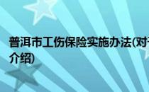 普洱市工伤保险实施办法(对于普洱市工伤保险实施办法简单介绍)