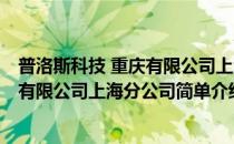 普洛斯科技 重庆有限公司上海分公司(对于普洛斯科技 重庆有限公司上海分公司简单介绍)