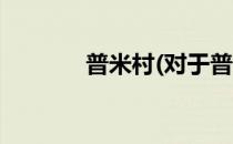 普米村(对于普米村简单介绍)