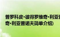 普罗科皮·彼得罗维奇·利亚普诺夫(对于普罗科皮·彼得罗维奇·利亚普诺夫简单介绍)