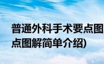 普通外科手术要点图解(对于普通外科手术要点图解简单介绍)