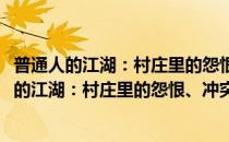 普通人的江湖：村庄里的怨恨、冲突与纠纷解决(对于普通人的江湖：村庄里的怨恨、冲突与纠纷解决简单介绍)