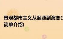 景观都市主义从起源到演变(对于景观都市主义从起源到演变简单介绍)