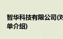 智华科技有限公司(对于智华科技有限公司简单介绍)
