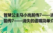 智慧公主马小岚前传7——消失的遗嘱(对于智慧公主马小岚前传7——消失的遗嘱简单介绍)