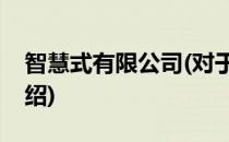 智慧式有限公司(对于智慧式有限公司简单介绍)