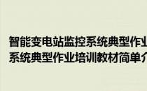 智能变电站监控系统典型作业培训教材(对于智能变电站监控系统典型作业培训教材简单介绍)