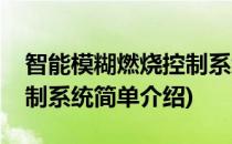 智能模糊燃烧控制系统(对于智能模糊燃烧控制系统简单介绍)