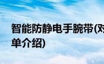 智能防静电手腕带(对于智能防静电手腕带简单介绍)