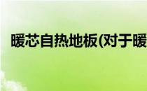 暖芯自热地板(对于暖芯自热地板简单介绍)