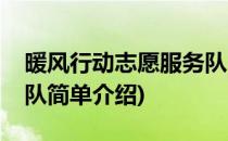 暖风行动志愿服务队(对于暖风行动志愿服务队简单介绍)
