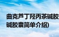 曲克芦丁羟丙茶碱胶囊(对于曲克芦丁羟丙茶碱胶囊简单介绍)