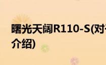 曙光天阔R110-S(对于曙光天阔R110-S简单介绍)