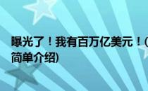 曝光了！我有百万亿美元！(对于曝光了！我有百万亿美元！简单介绍)