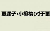 更漏子·小檀槽(对于更漏子·小檀槽简单介绍)
