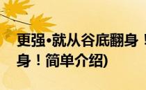 更强·就从谷底翻身！(对于更强·就从谷底翻身！简单介绍)