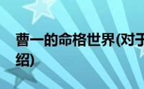 曹一的命格世界(对于曹一的命格世界简单介绍)