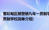 曹妃甸区柳赞镇九年一贯制学校(对于曹妃甸区柳赞镇九年一贯制学校简单介绍)