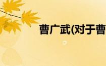 曹广武(对于曹广武简单介绍)