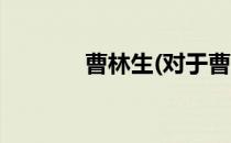 曹林生(对于曹林生简单介绍)