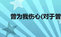 曾为我伤心(对于曾为我伤心简单介绍)
