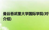 曼谷吞武里大学国际学院(对于曼谷吞武里大学国际学院简单介绍)