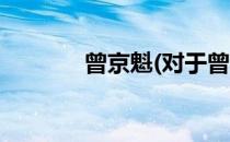 曾京魁(对于曾京魁简单介绍)